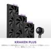 NZXT Kraken Plus 240 v2 Black Simple Liquid CPU Cooler, Black, RL-KN240-B2, FN2482