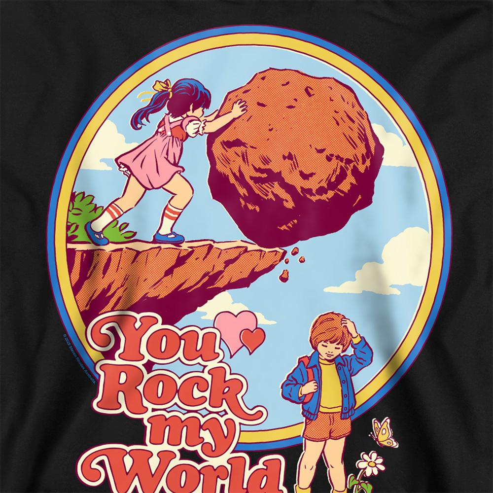 Steven Rhodes Unisex Adult You Rock My World Sweatshirt