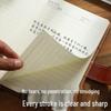 Premium Leather Business Notebook - Customizable Logo, Thickened Cover, Loose-leaf Design, Ideal for Meetings or Creative Journaling