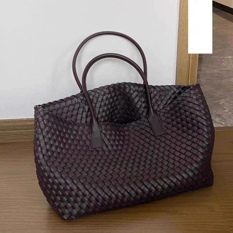 

Summer 2025 Niche Design Large Woven Tote Handbag