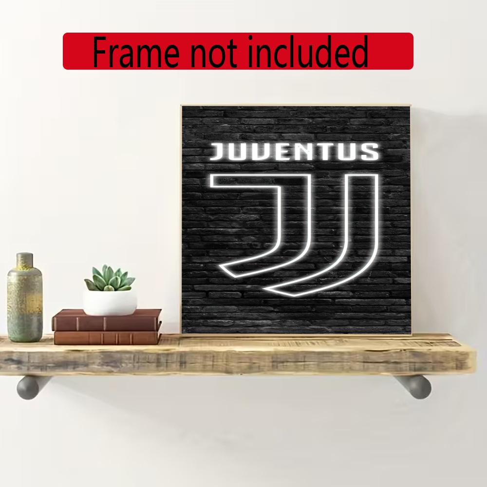 Juventus 5D Diamond Painting Round Diamond Rhinestones Mosaic Diamond Embroidery Wall Paintings Rhinestones Gift Frameless