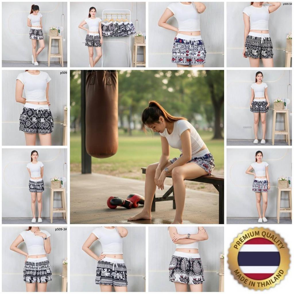 Damen Sexy Muay Thai Elefantenhose Boxshorts Training Kickboxen Print Schnelltrocknend Kampfsport Boxer Kind Kämpfen Fitness Sport Gym Workout