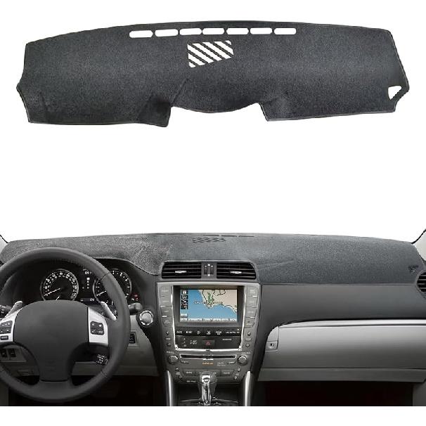 Car For Lexus IS250 IS350 Dash Cover 2013 2012 2011 2010 2009 2008 2007 2006 Dashboard Cover Mat  Fit Lexus IS250 IS350 2006-2013 Protector Mat, 2006-2013 Lexus IS250 Gra