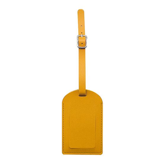 Gepäckanhänger Feine Nähte mit Klappenabdeckung Leicht zu erkennen Tragbar Verstellbar Datenschutz Kratzfestes Kunstleder Koffer