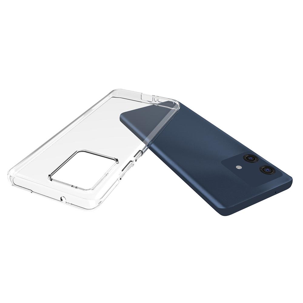 

For Motorola Edge 40 Neo 5G TPU Clear Case Protective Phone Cover (Big Rear Lens Hole) A