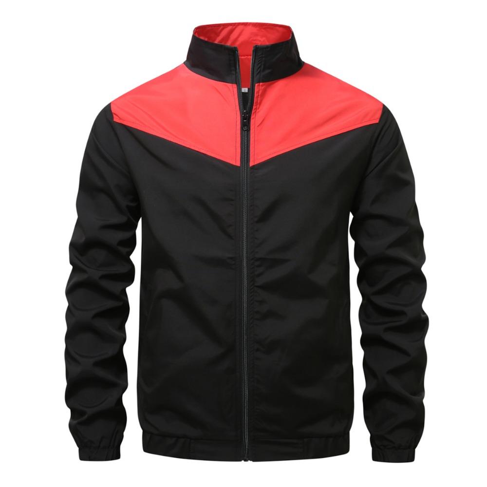 Autumn Pilot Jacket, Men's Casual and Fashionable Zipper Stand-up Collar Top