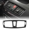 Real Soft Carbon Fiber For Renault Megane RS 2009 2010 2011 2012 2013 2014 LHD RHD Car Center Console Air Outlet Trim Sticker