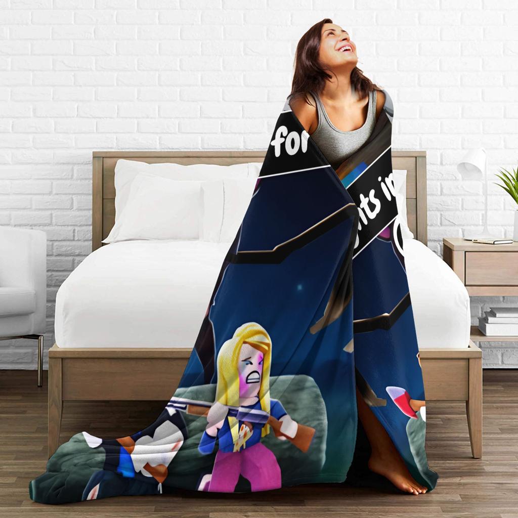 Travel 99 Nights In The Forest Game Bedding Throws Flannel Bedspread For Living Room Fashion Sofa Bed Cover