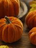 Velvet Artificial Pumpkins Decoration Brown Pumpkin Decor for Fall Halloween Thanksgiving Autumn Harvest Home Decorations Gift