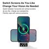 4-In-1 Charging Stand with Clock 15W Fast Magnetic Wireless Charging Station Compatible with  Celsius  Folding Phone Charging Holder