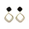 Niche Luxury Diamond Earrings with Elegant Design
