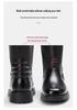 Men's Genuine Leather Equestrian Riding Boots with Zipper - Over-the-Knee Spring & Autumn Style
