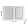 Photo Frame Decoration Silicone Mold Card Sleeve Quicksand Epoxy Mold Resin Casting Pendant Mold Suitable for Diy Crafts