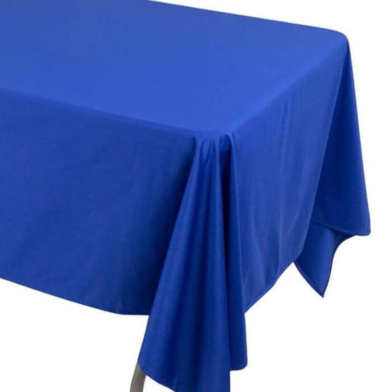 WrinkleFree Polyester Tablecloth In Blue Elegant Rectangular Design Table Cover For Camping Weddings And Home Decors