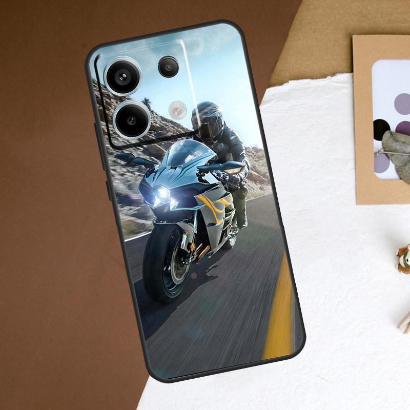 

Motorcycles Phone Case For Redmi Note 12 13 Pro Plus 9 10 11 Pro 9S 10S 11S 12S Redmi 10C 12C 13C Cover Redmi Note 11