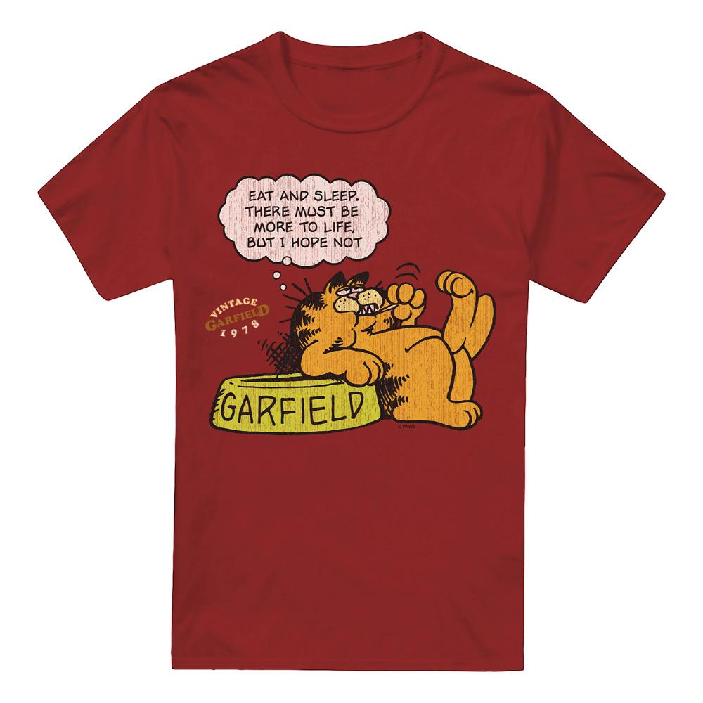 Garfield Mens Eat & Sleep T-Shirt