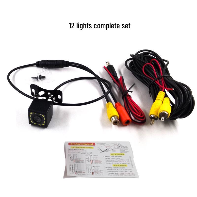 HD Night Vision Rearview AHD Car Reversing Camera