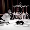 Yipan Premium Red Wine Glass Set with Gyro Decanter