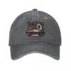 Meine Schöne Dunkle Verdrehte Fantasie Bär Baseballkappe Retro Verwaschener Denim Kanye West Sonnenschutzkappe Unisex Outdoor Reisehüte Kappe