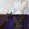 white luminous Bracelet Necklace Body Art 6Sheets Temporary Fake Tatoo Tattoo Sticker Waterproof For Women  Accessories