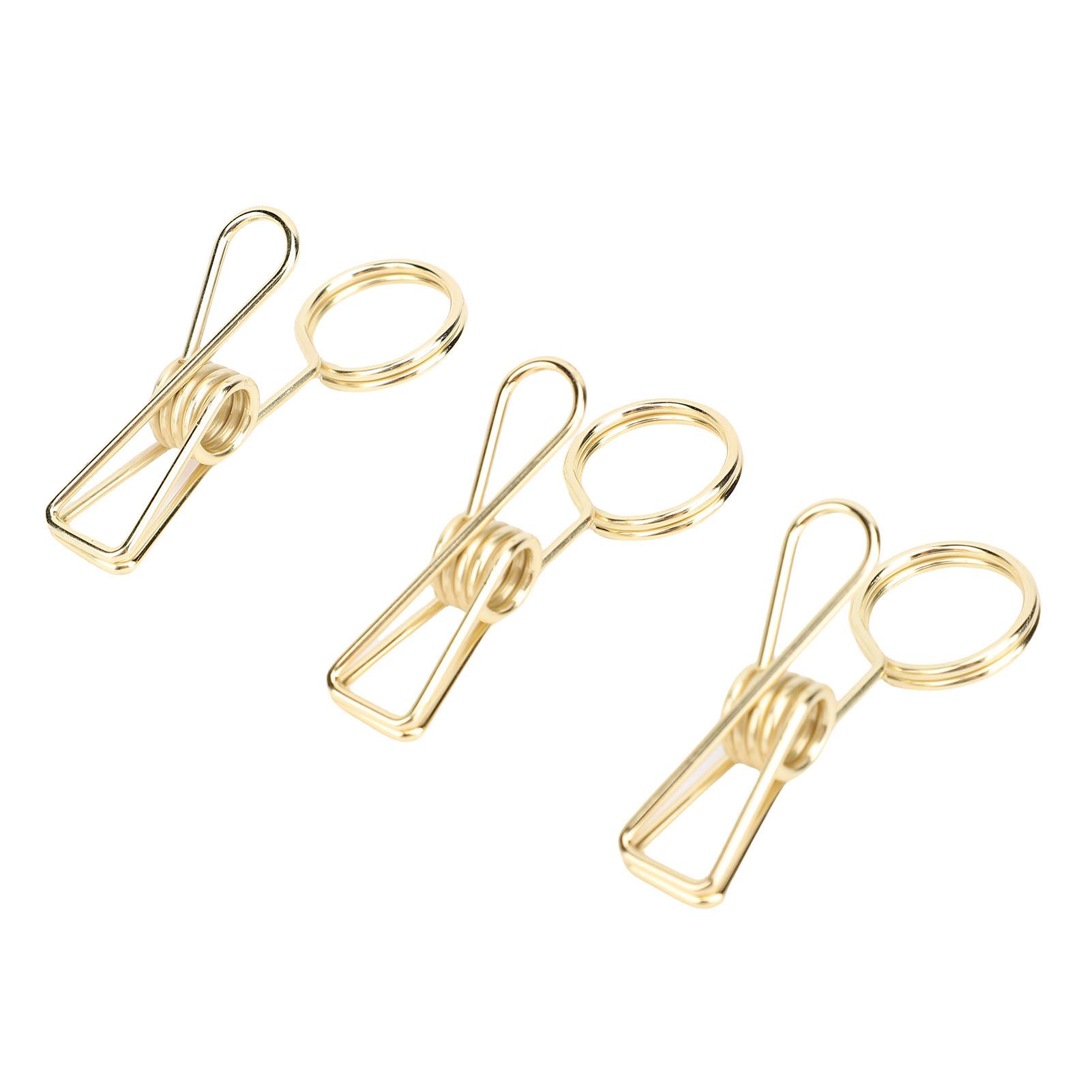 

10 шт. Зажимы для карточек на стол Многоразовые Металлические Настольные Держатели для Номеров Меню для Свадебного Мероприятия Ресторана Вечеринок 70 мм Золото золотой