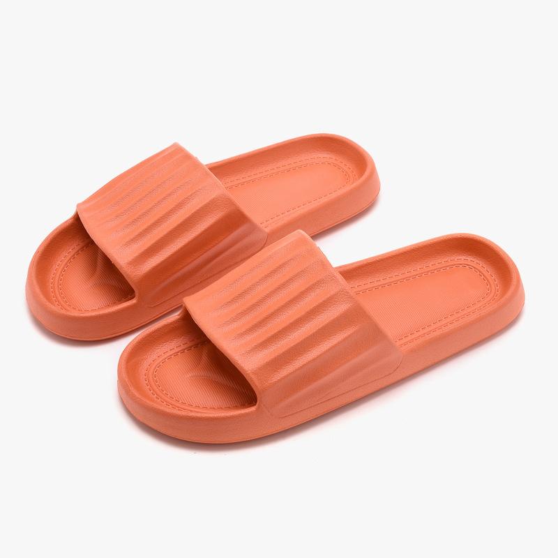 

Мужские и женские тапочки, обувь на плоской подошве из ЭВА, легкие повседневные тапочки, летние сандалии 40-41 оранжевый