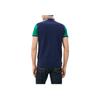 Polo Ralph Lauren Color Block Big Pony Logo Embroidered Short Sleeve Polo Shirt Men Polo Shirts Navy-Blue 710800516-001