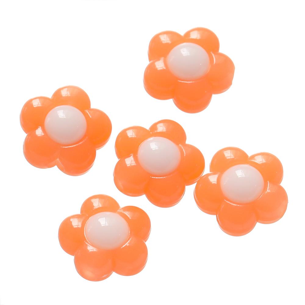 5-10 Stück/Los Gelee-Farbe Blume Acrylperlen Bunte Abstandshalterperlen Für Halskette Bastelarbeiten DIY Herstellungszubehör Großhandel