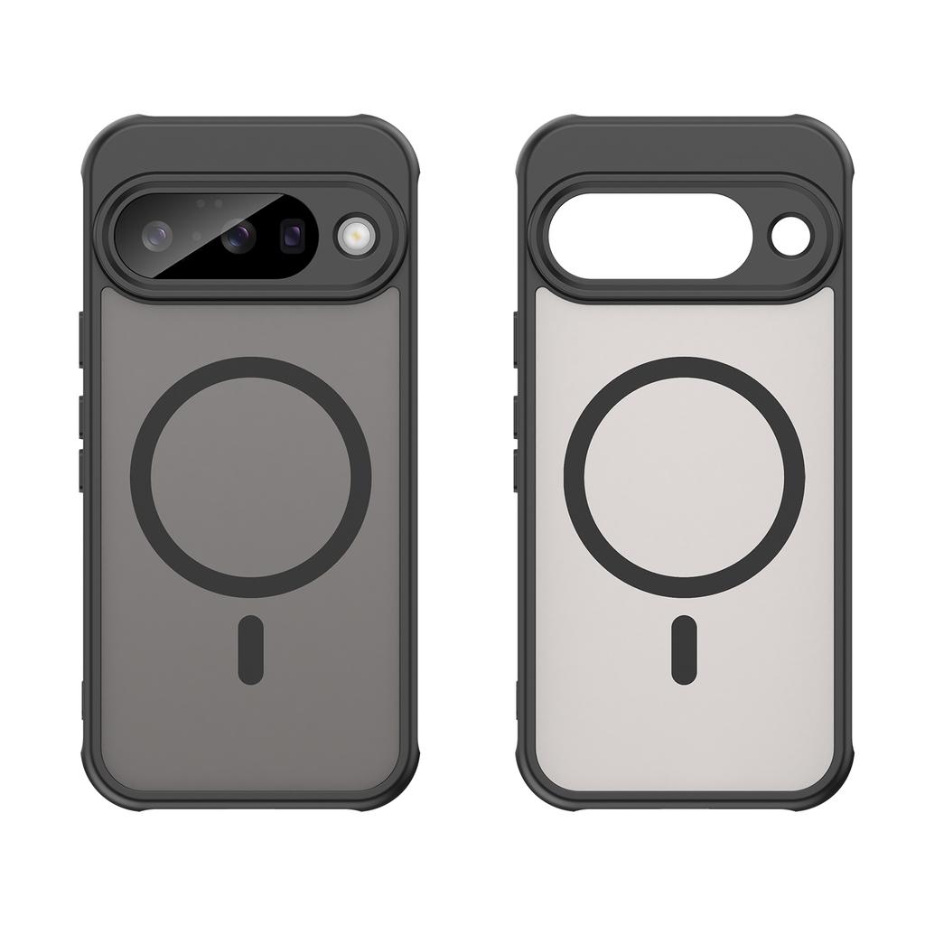 For Google Pixel 10 Pro XL Case Hard Transparent Magnetic Wireless Charging Protective Back Cover For Pixel 10 9 Pro Xl 9a Shell