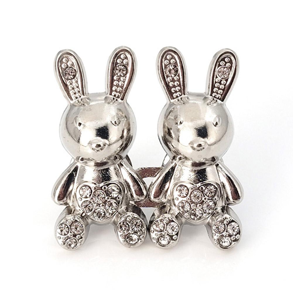 1pcs Nail-free Jeans Rabbit Waist Removable Invisible Button Tightening Waistband Snap Adjustab M6S2