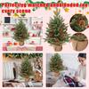 55cm Artificial Christmas Tree Desktop Small Tree PE Christmas Decoration Xmas Tree Ornaments Pine Cone Christmas Trees