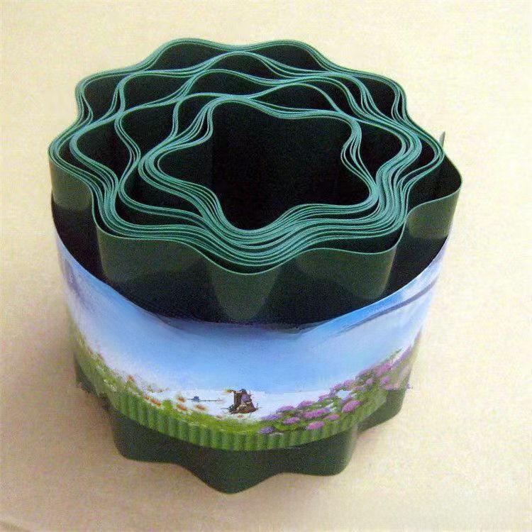 Wavy Plastic Garden Lawn Edging Roll Fence