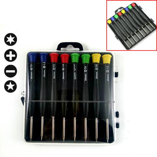 

Набор прецизионных мини-карманных отверток 8 в 1 для ремонта мобильных телефонов ПК