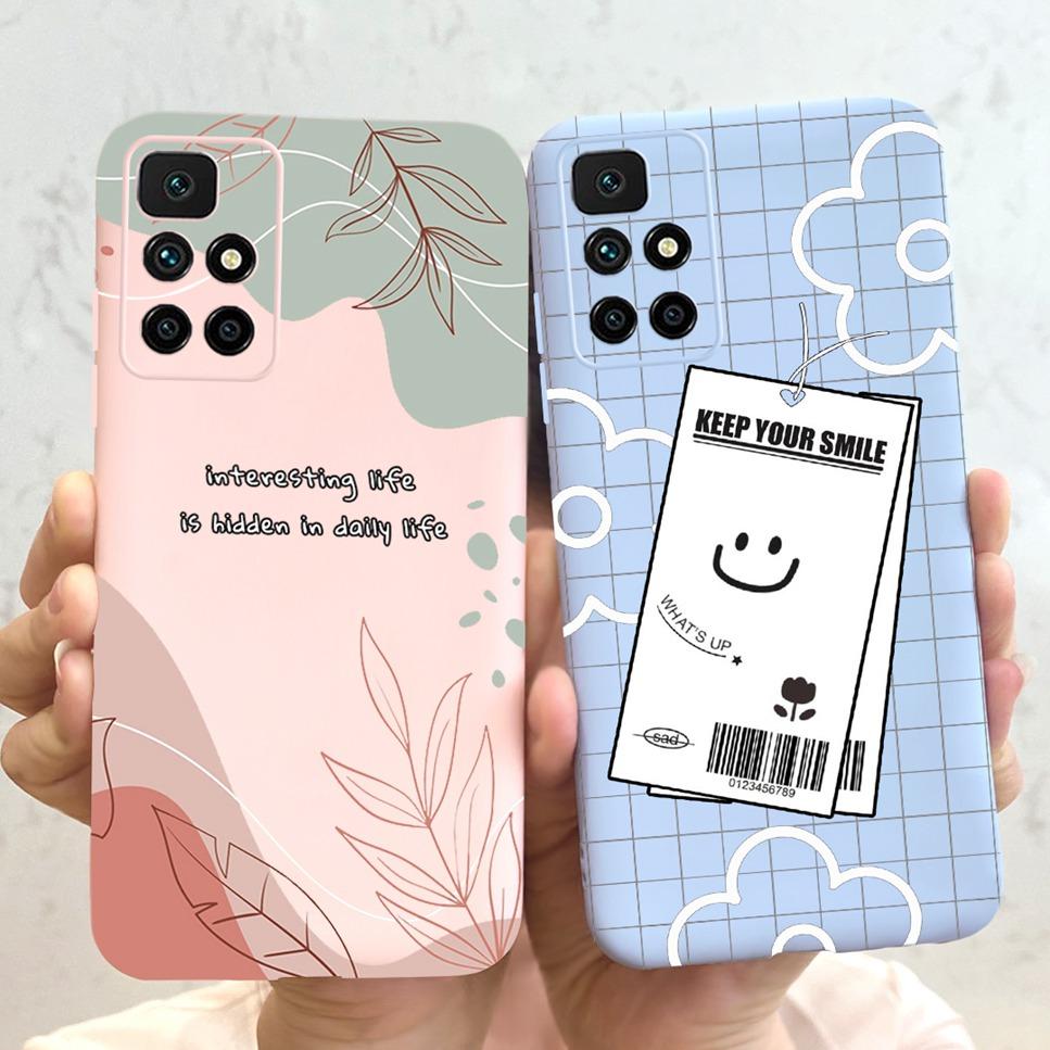 NEW Design For Cover Xiaomi Redmi 10 Case Cartoon Bumper Back Shockproof Soft TPU For Xiomi Redmi 10 Hongmi10 Redmi10 Phone Bag
