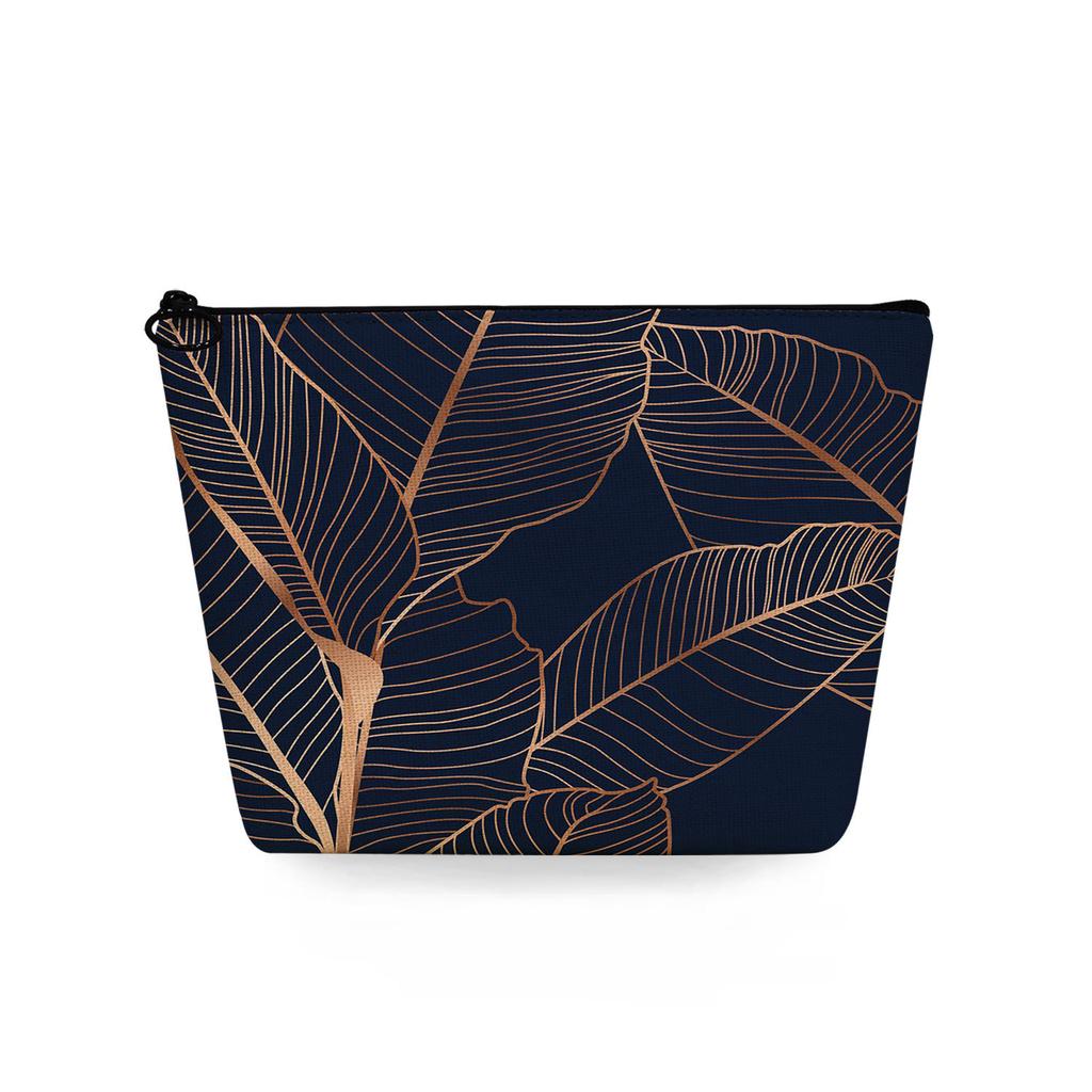 Women Geometric figure Print Cosmetic Bag Toiletries Organize Travel Storage Case 6720 KTB
