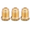 3PCS 3K 3/8-24UNF 3000psi Unified Copper Burst Disk for Paintball Tank Regulator