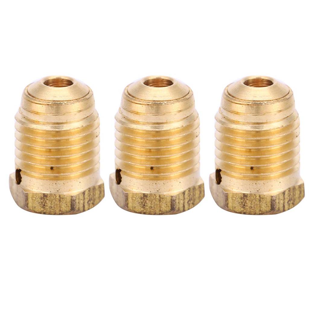 3PCS 3K 3/8-24UNF 3000psi Unified Copper Burst Disk for Paintball Tank Regulator