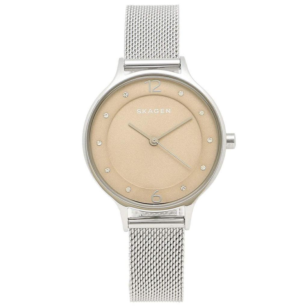 Skagen Women's Watch, SKW2649, Silver/Beige [Parallel Import]