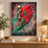 Morocco Football Diamond Painting Kit 5D Full Drill DIY Diamond Mosaic Wall Art Home Decor