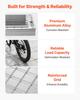 Manhole Cover with Frame, 400 X 400mm Invisible Recessed Septic Tank Access Covers, Aluminum Alloy Embedded Drain Channel Inspection Cover for