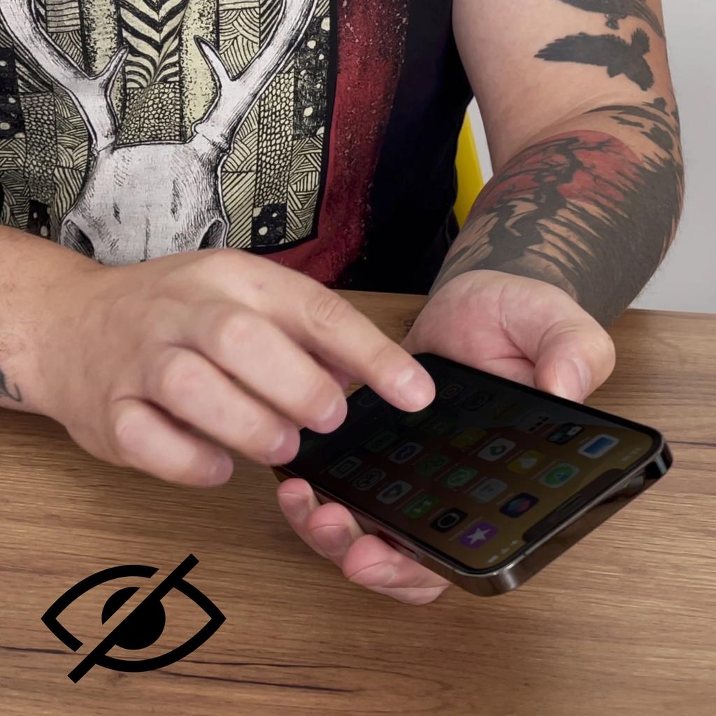 Wozinsky Privacy Glass Szkło Hartowane Do Iphone 14 Plus / 13 Pro Max Z Filtrem Anti Spy Prywatyzujące