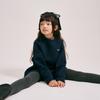 [mardimercredi] KIDS NEOPRENE CROPPED SWEATSHIRT SQUARE LOGO