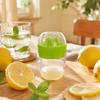 Manual Juicer, Hand Press Orange Lemon Squeezer, Portable Cup for Home Kitchen