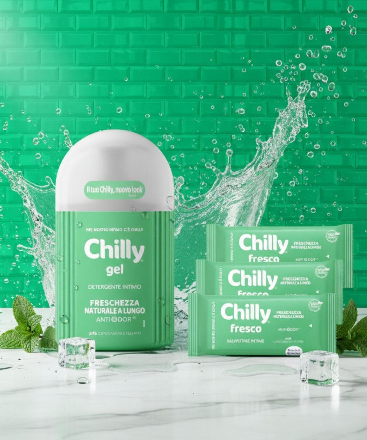 Fresh Clean (1 Chili Fresh Gel Type 200ml + 3 Fresco Tissues 65g)