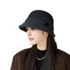 Custom New Arrival Woolen Autumn Winter Bucket Hat, Women's Hat Warm Thickened Knitted Cap