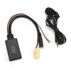 Bluetooth 5.0 AUX-kabeladapter med mikrofon Handsfree Erstatning for Fiat 500/Grande Punto/Qubo/Fiorino