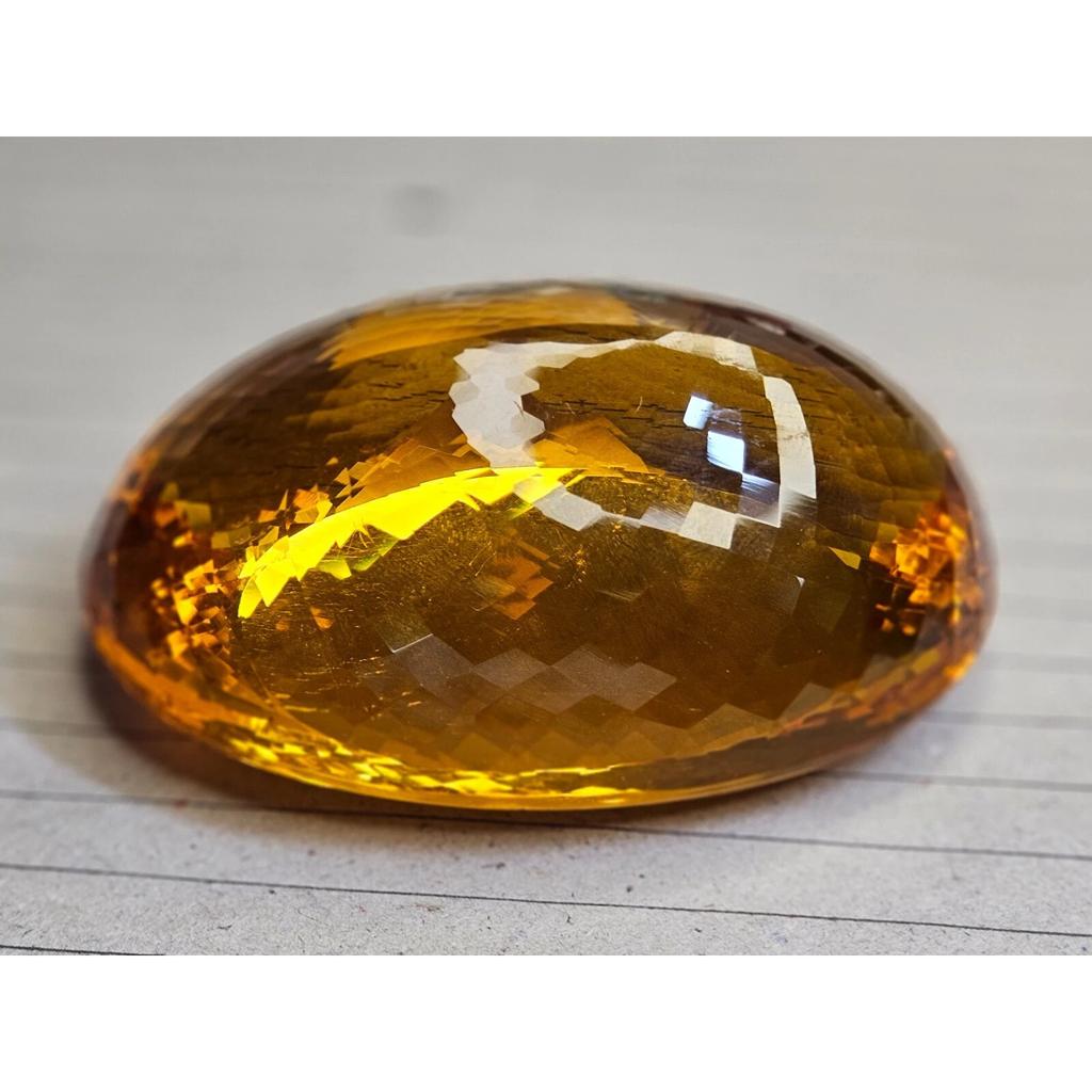 Natural Orange Topaz Oval Cut 899.95 Ct Excellent Certified Loose Gemstone