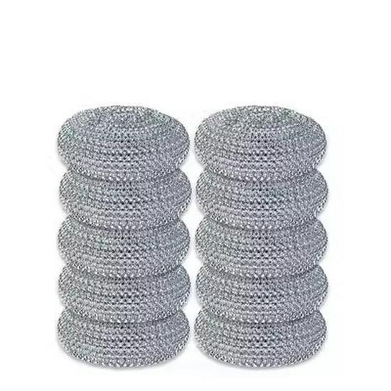 

Automatic Liquid-Dispensing Long-Handle Cleaning Brush with Steel Wool Scrubber