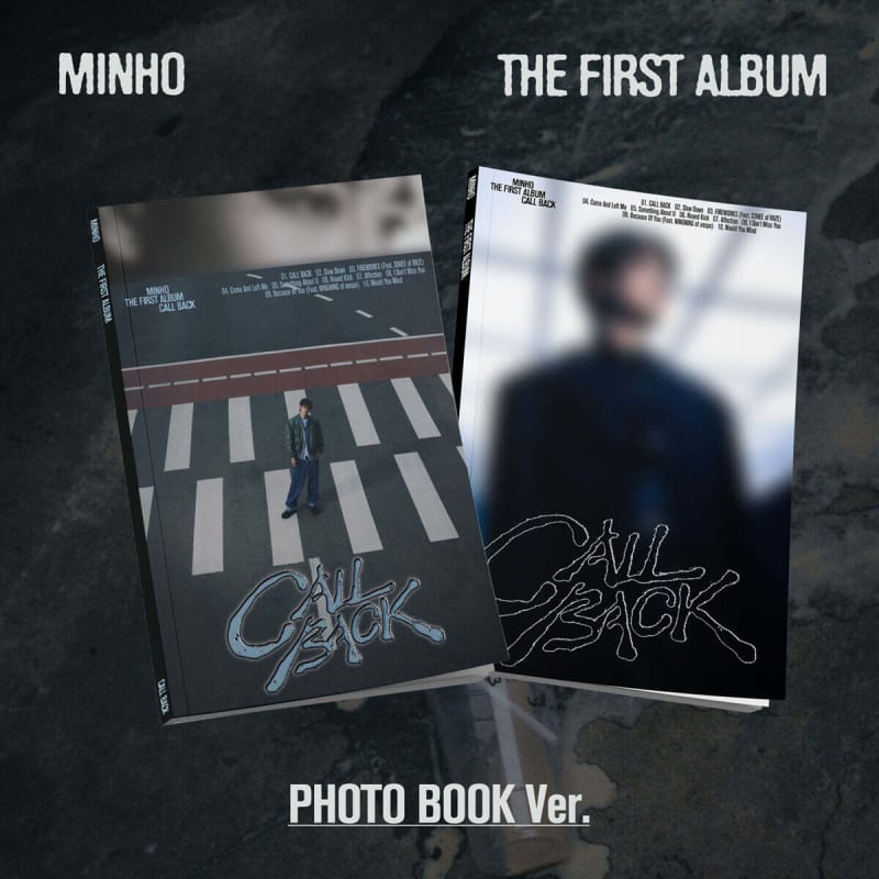 

MINHO - 1st regular album: CALL BACK [Photo Book Ver.] [1 out of 2 randomly sent]