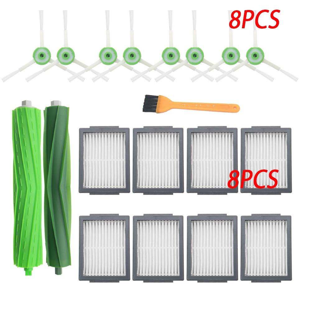 Hepa-Filter Staubbeutel Bürstenrolle für iRobot Roomba i7 E5 E6 i3 Serie Roboter-Staubsauger Ersatz Ersatzteile Zubehör